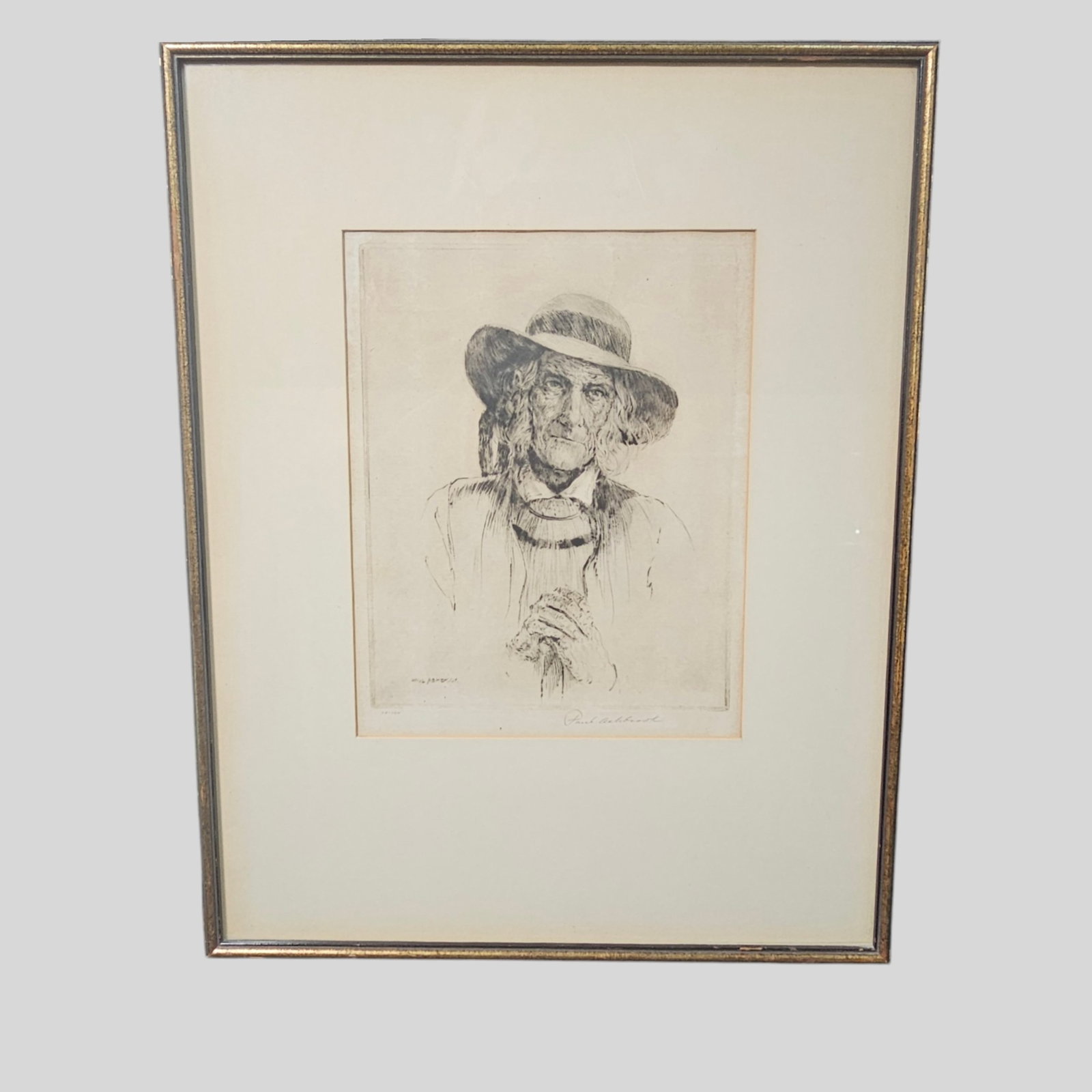 Paul Ashbrook Drypoint Etching (1 of 8)