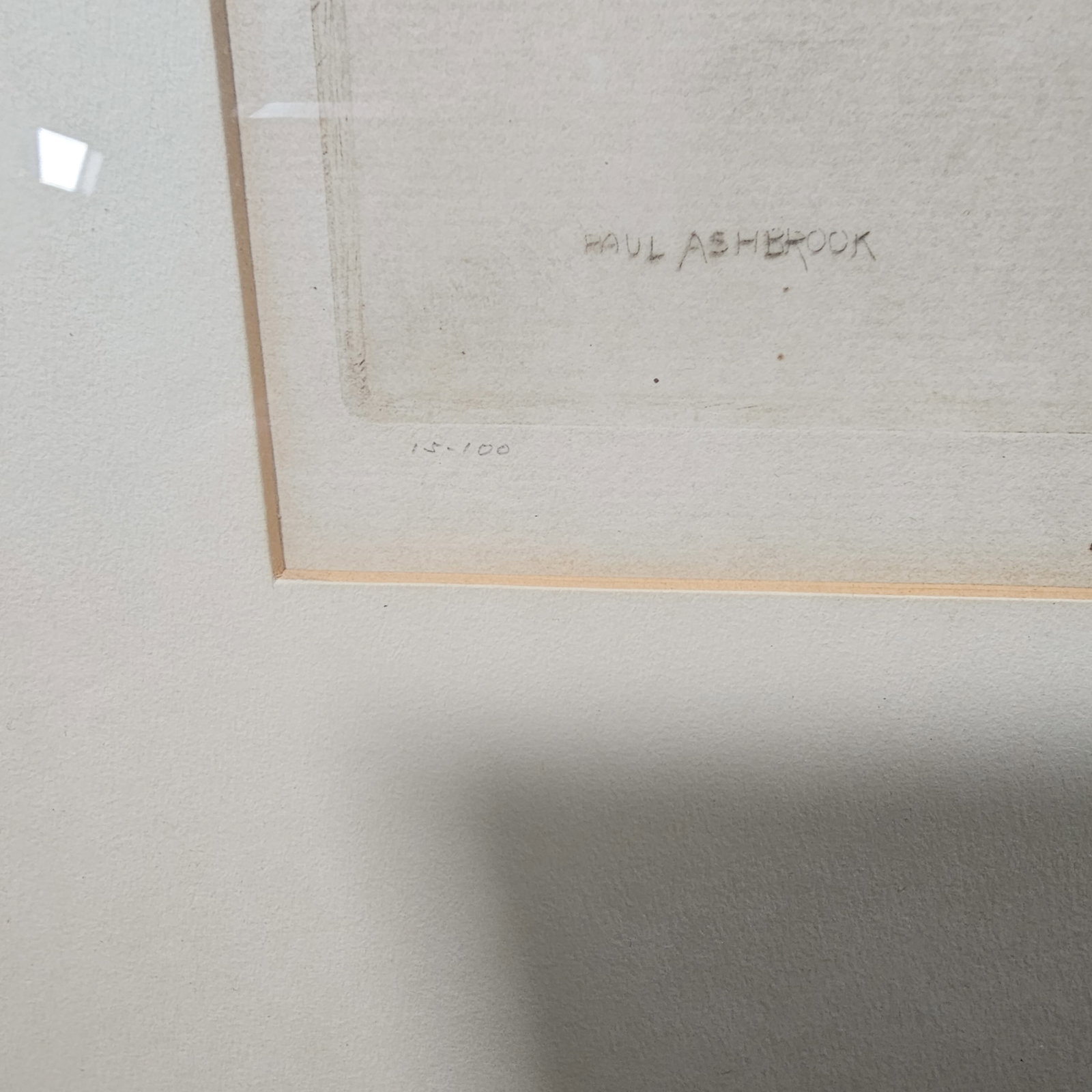Paul Ashbrook Drypoint Etching - 5