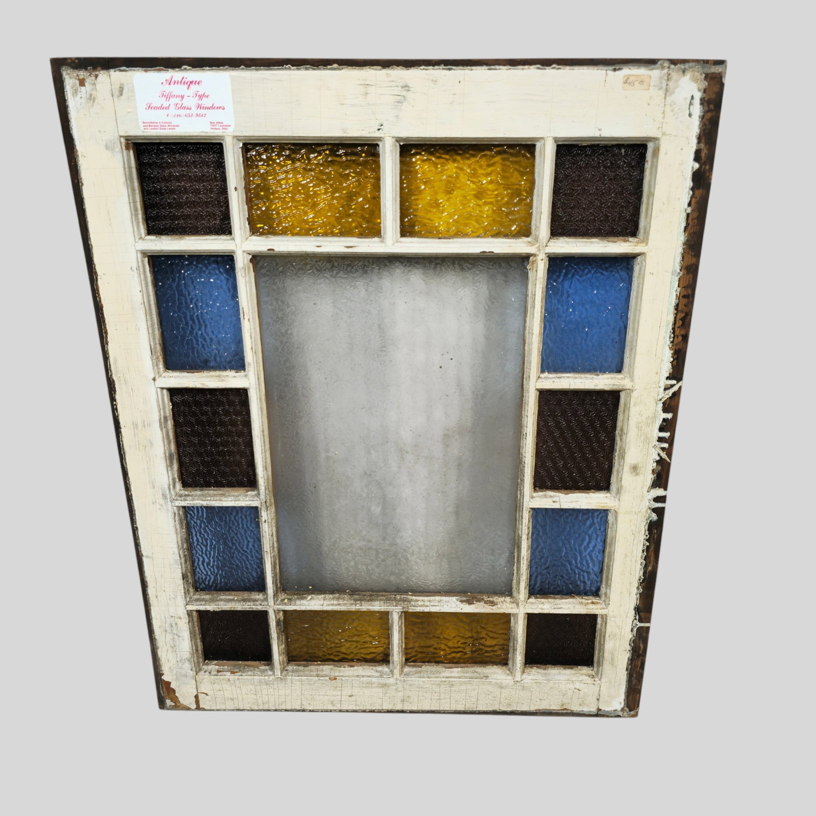 Stained Glass Window Circa 1921 - 7