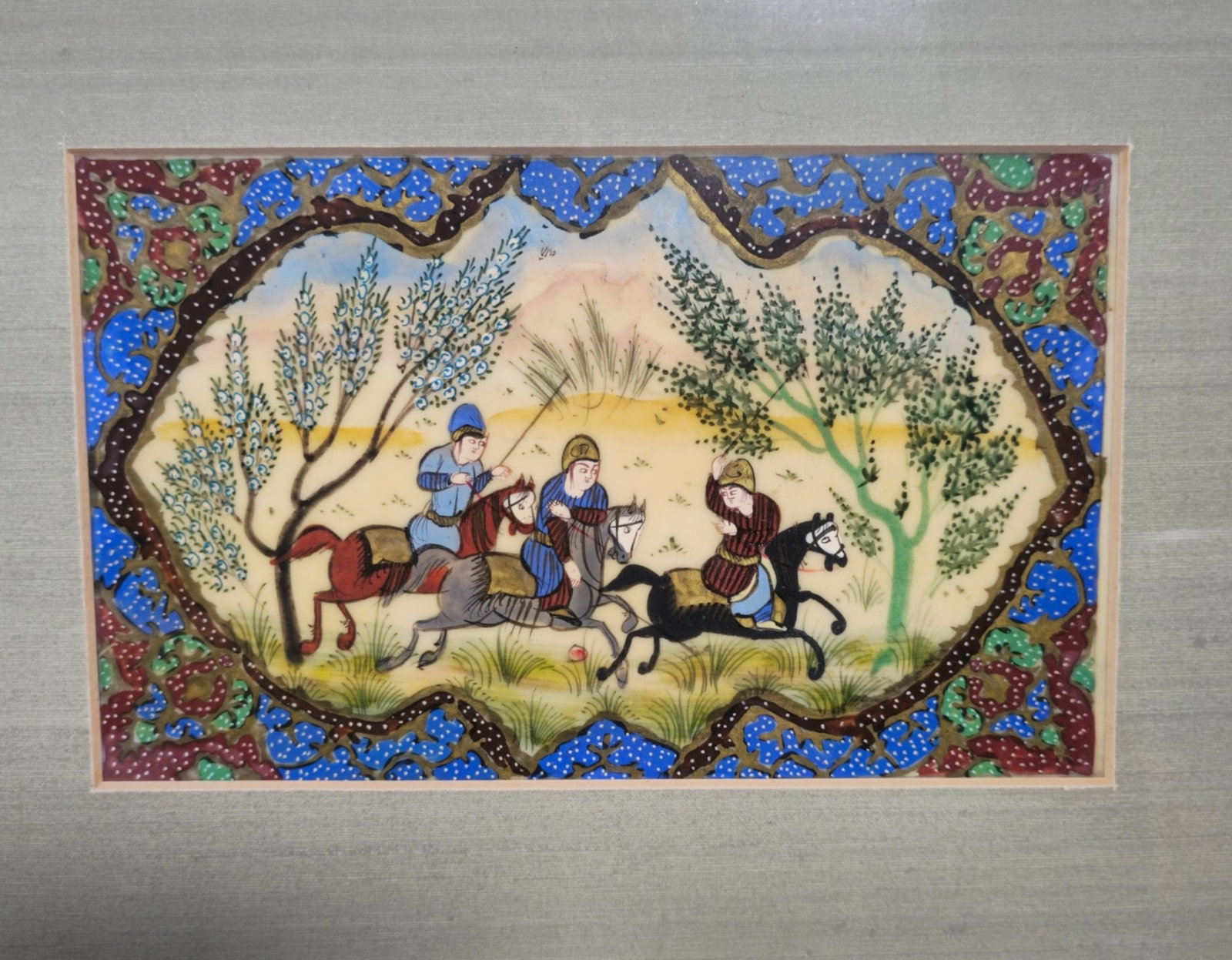 Persian Gouache Paintings - 6