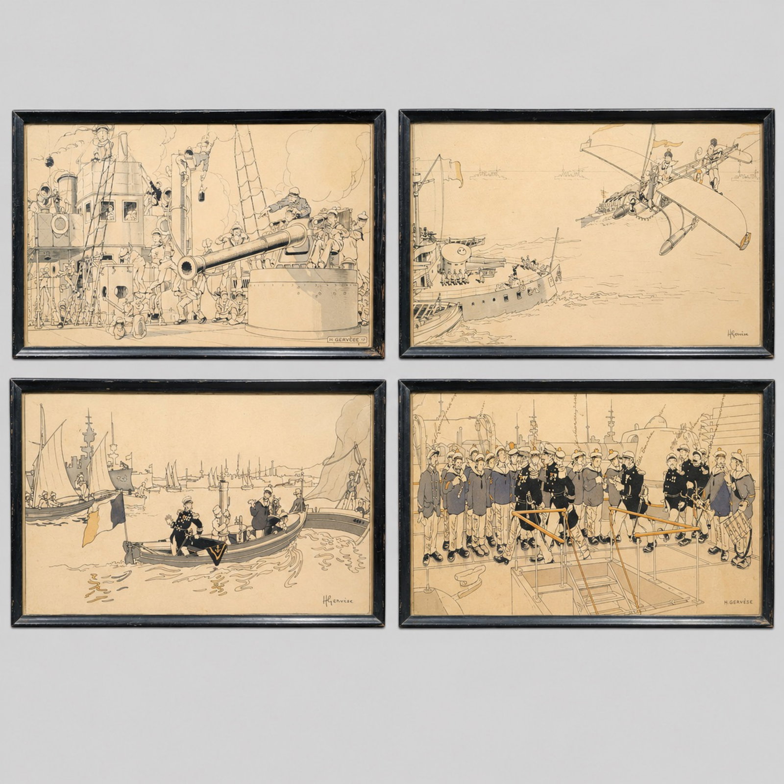 Henri Gervese Lithographs (1 of 18)