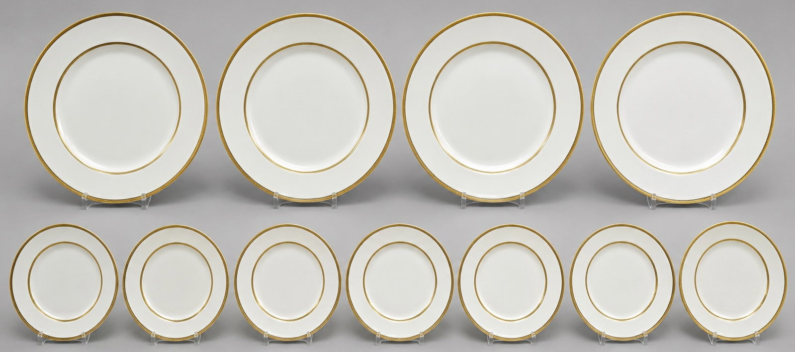 Minton Porcelain Dinner Plates and Salad Plates (1 of 8)
