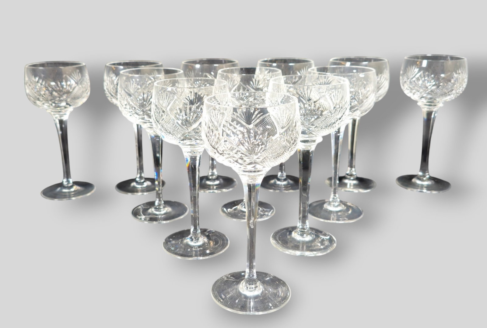 Hofbauer Crystal Cordial Cut Crystal Stemware (1 of 8)