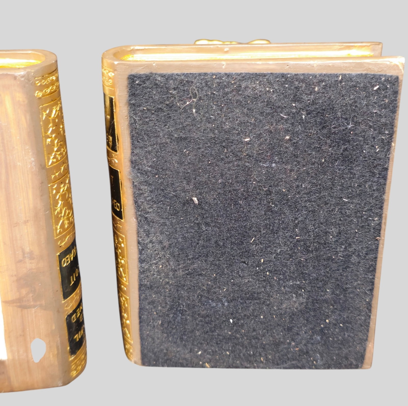 Gilt Elephant Reading Bookends - 7