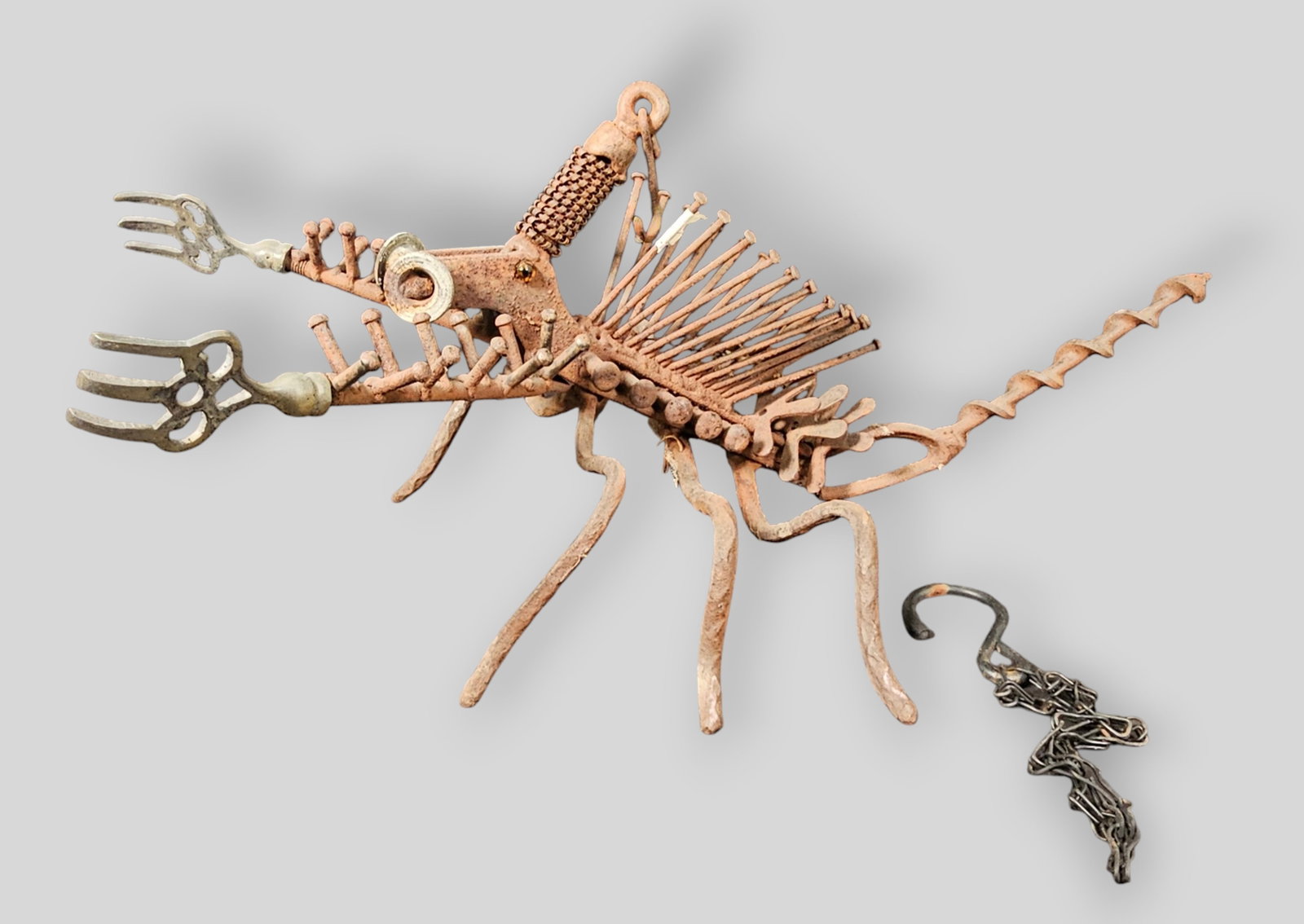 Handcrafted Prehistoric Creature Sculpture (1 of 8)