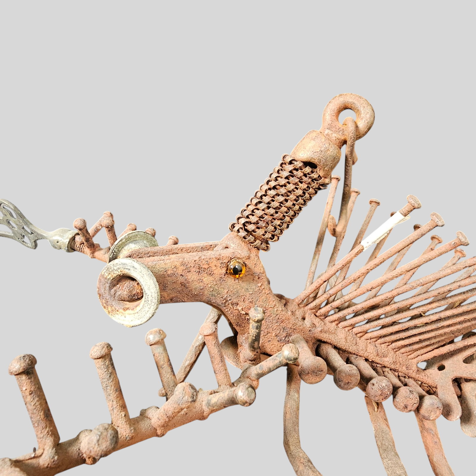 Handcrafted Prehistoric Creature Sculpture - 2