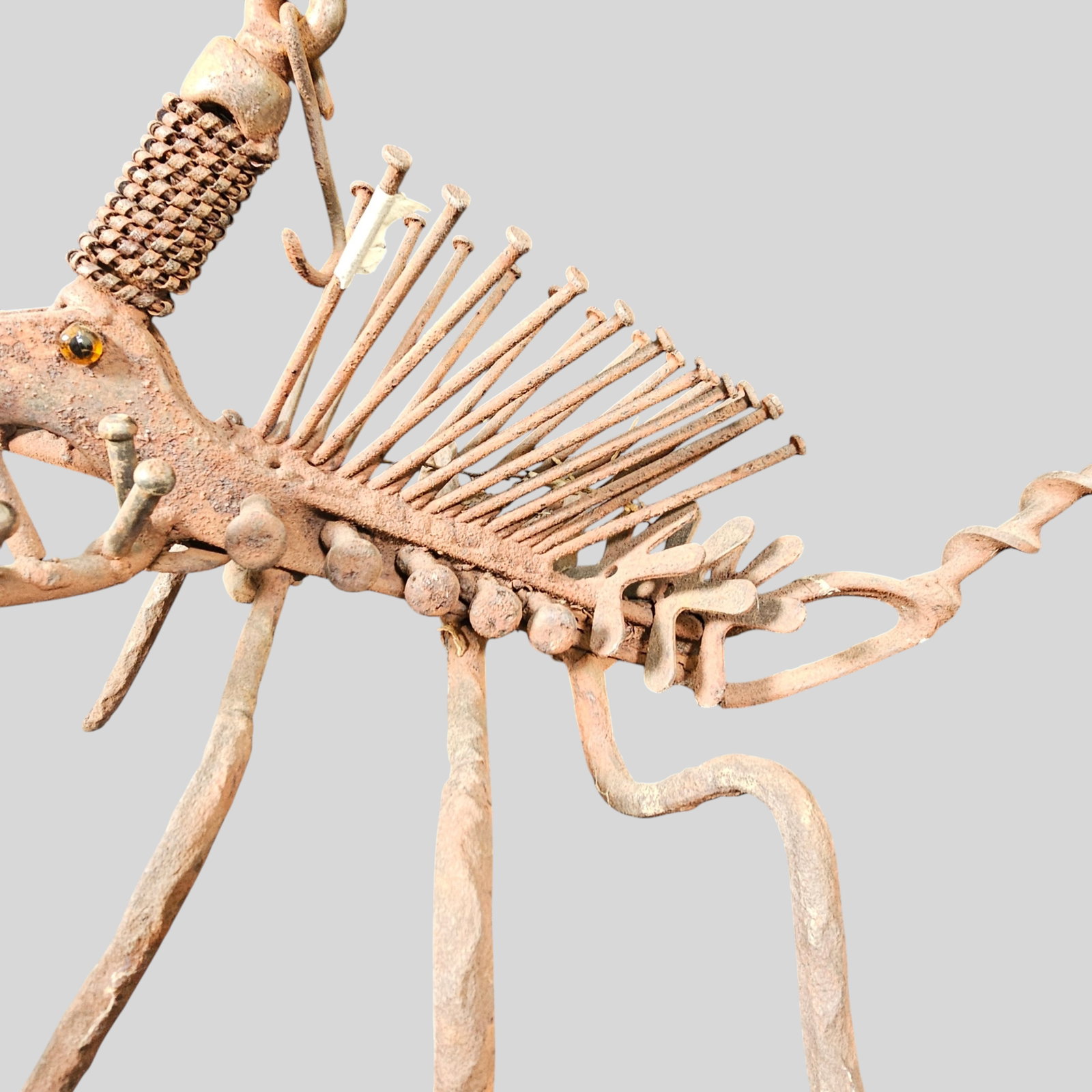 Handcrafted Prehistoric Creature Sculpture - 4
