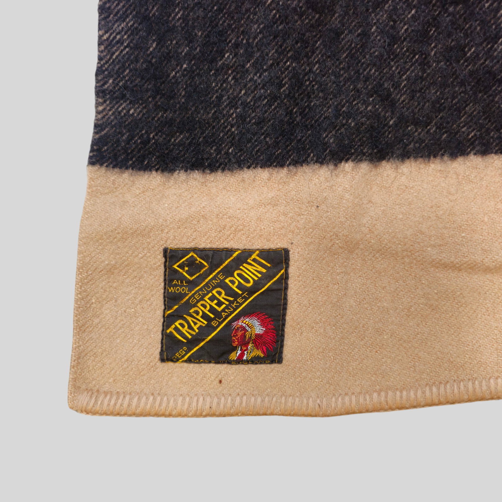 Trapper Point 100% Wool Blanket - 4