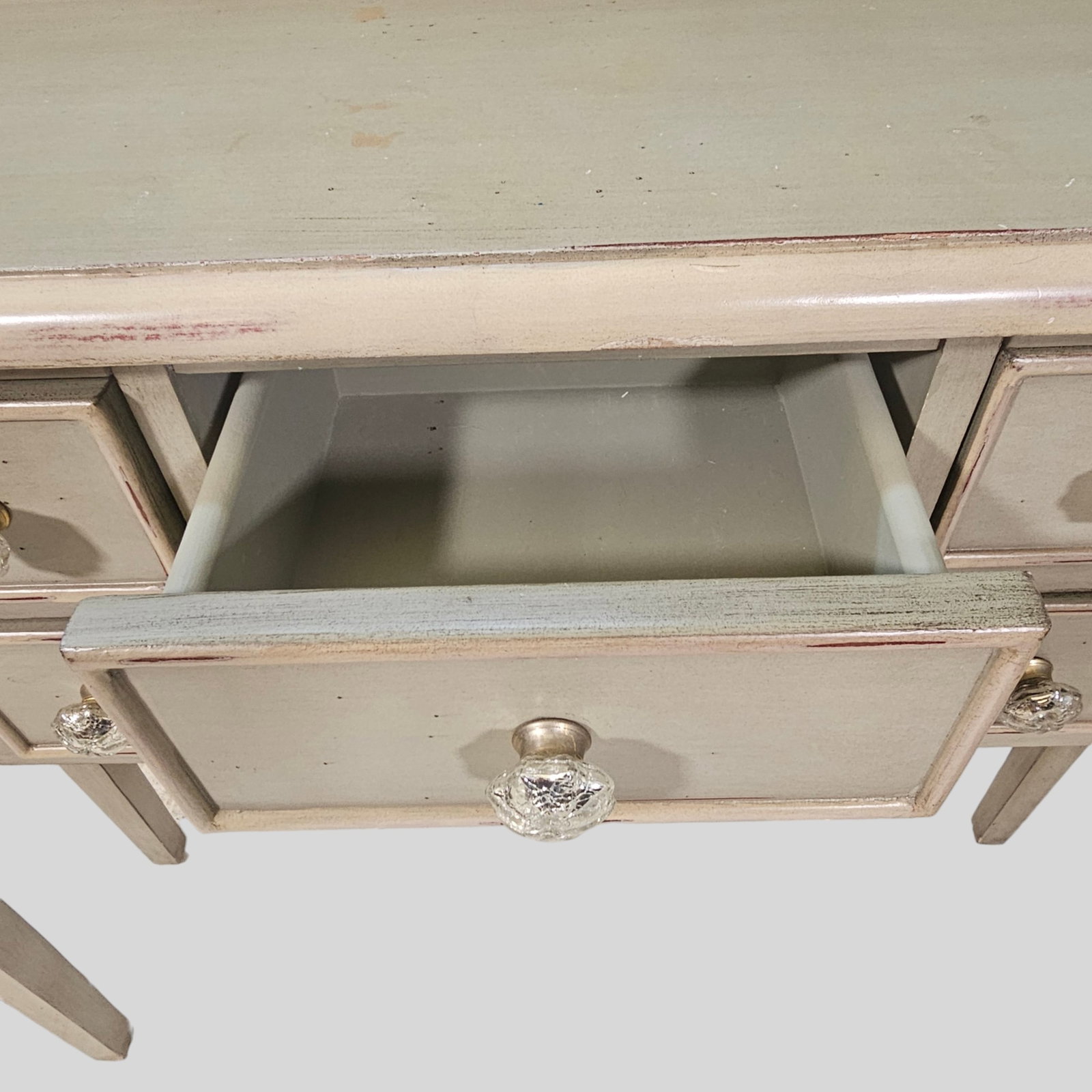 Lacquered Hall Console Table - 4