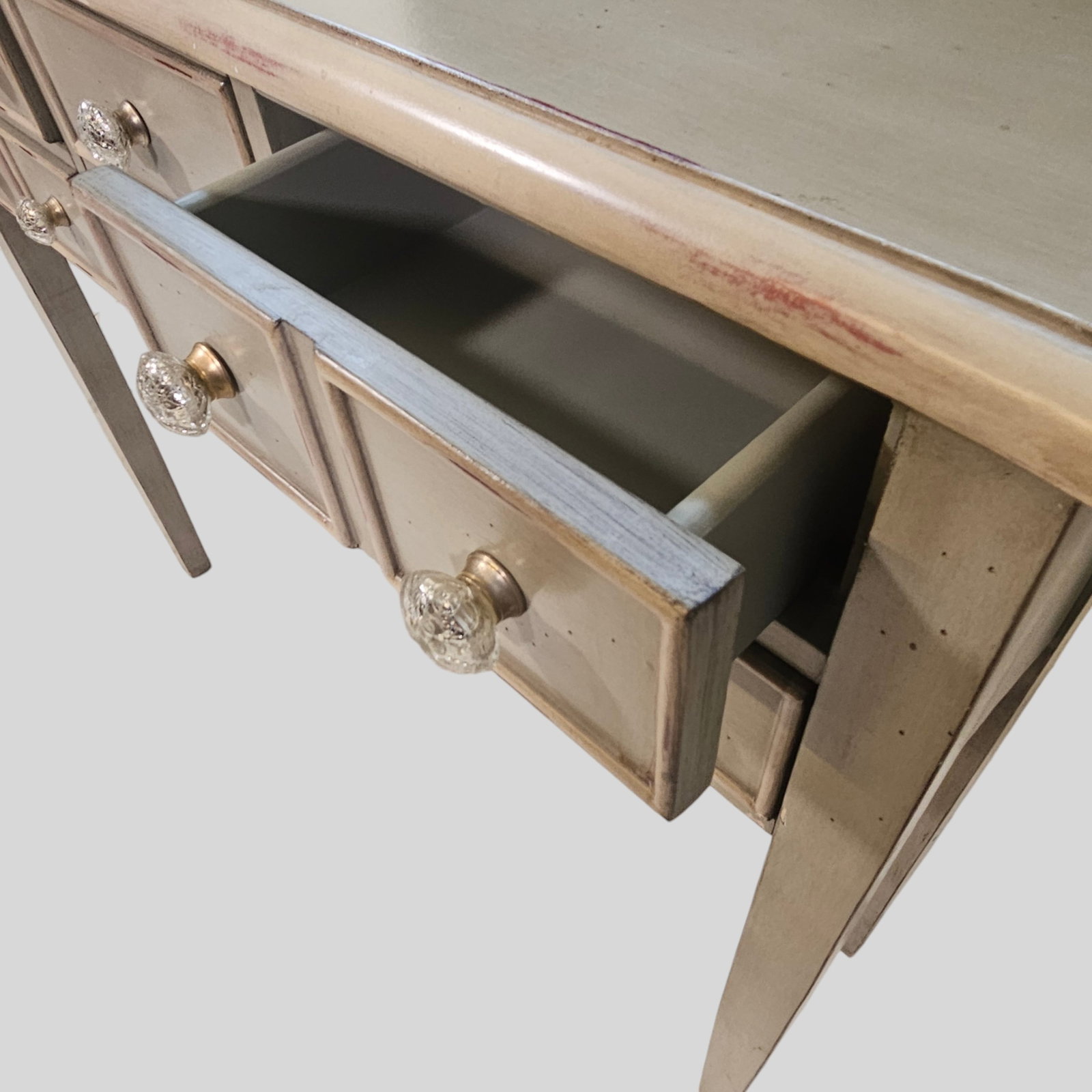 Lacquered Hall Console Table - 5