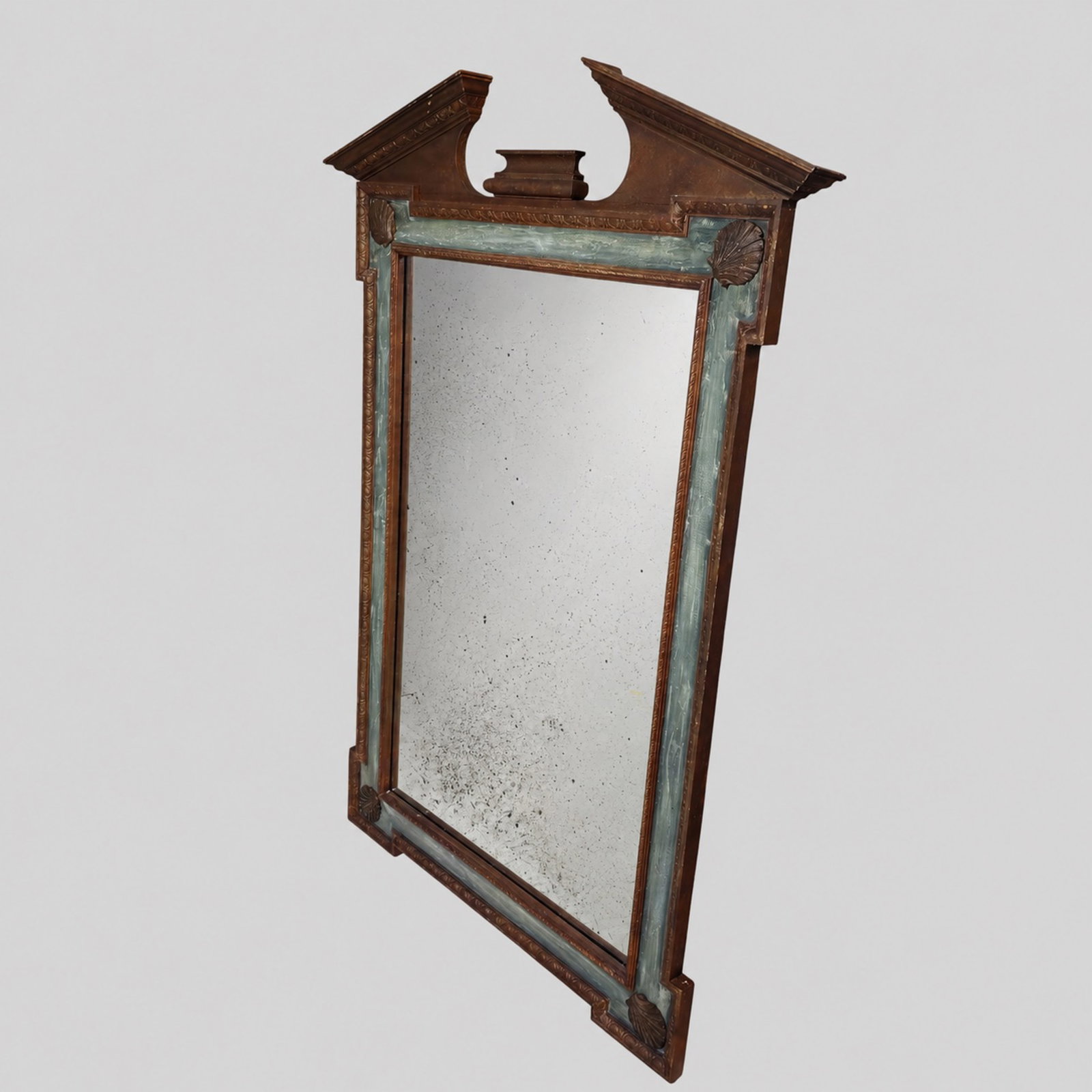 Federal Style Carved Shell Mirrors - 2