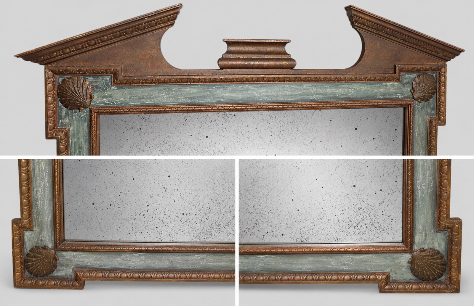 Federal Style Carved Shell Mirrors - 4