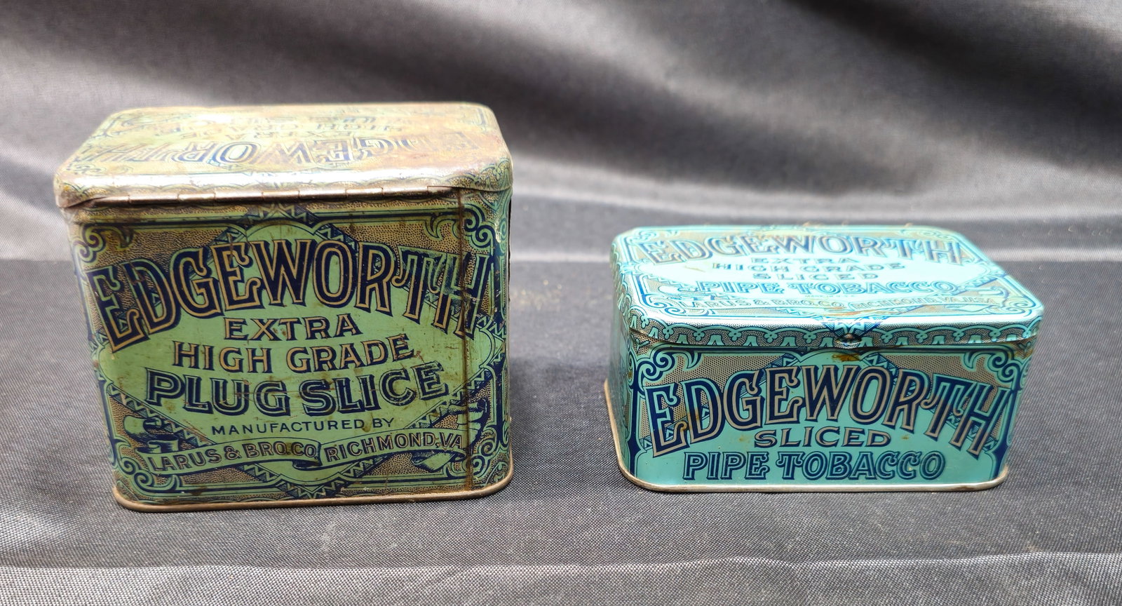 Vintage Edgeworth Tobacco Advertising Tins (1 of 6)