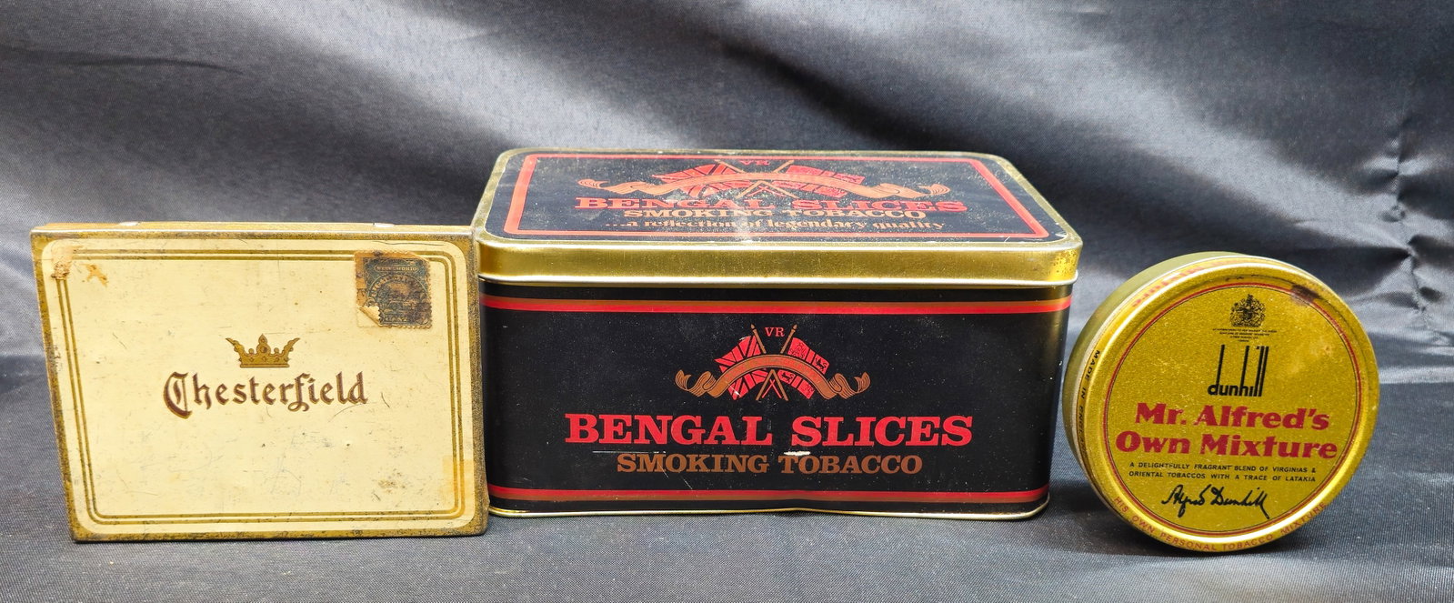Tobacco Advertising Tins, Dunhill Plus (1 of 9)