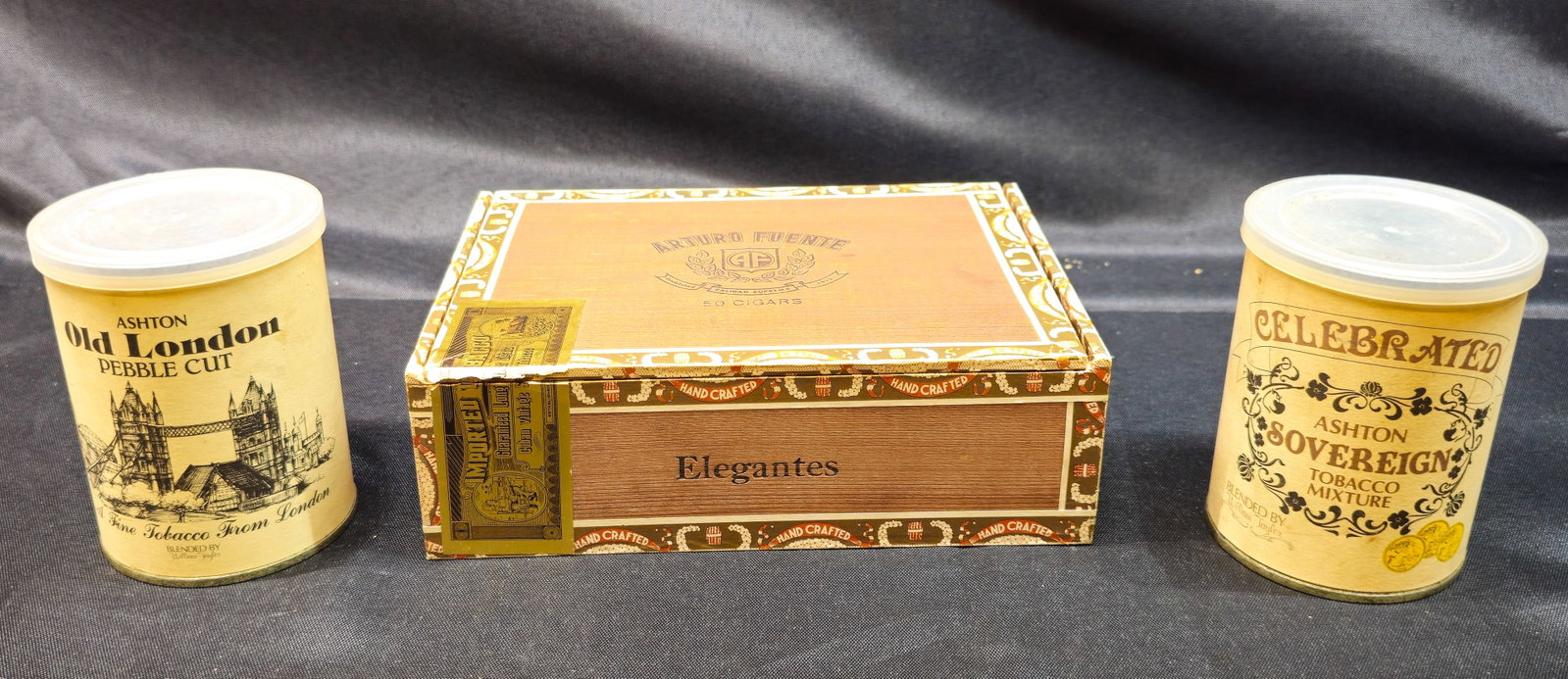 Ashton Tobacco Tins Plus Arturo Fuente Cigar Box (1 of 8)