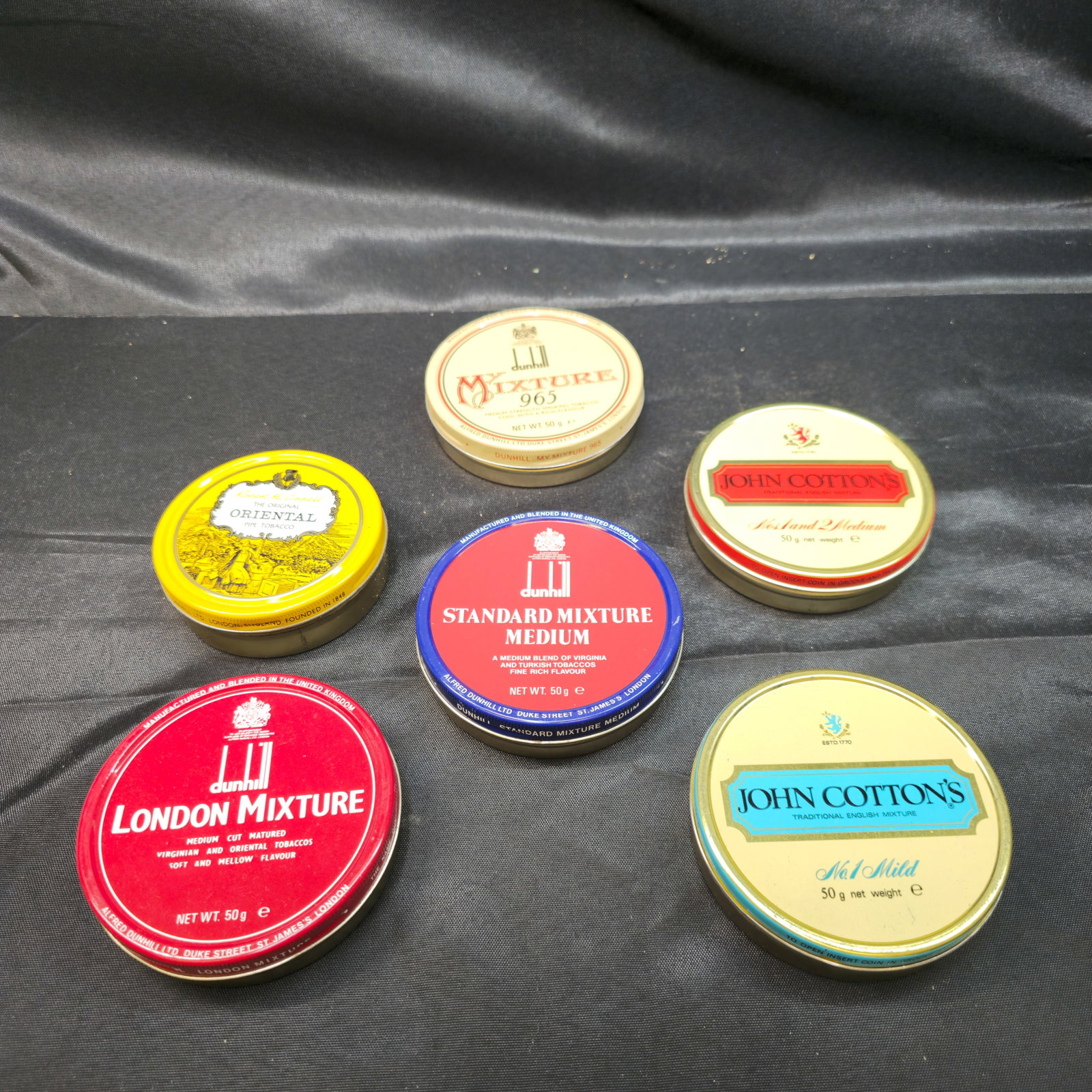Dunhill Smoking Tobacco Tins Plus (1 of 4)