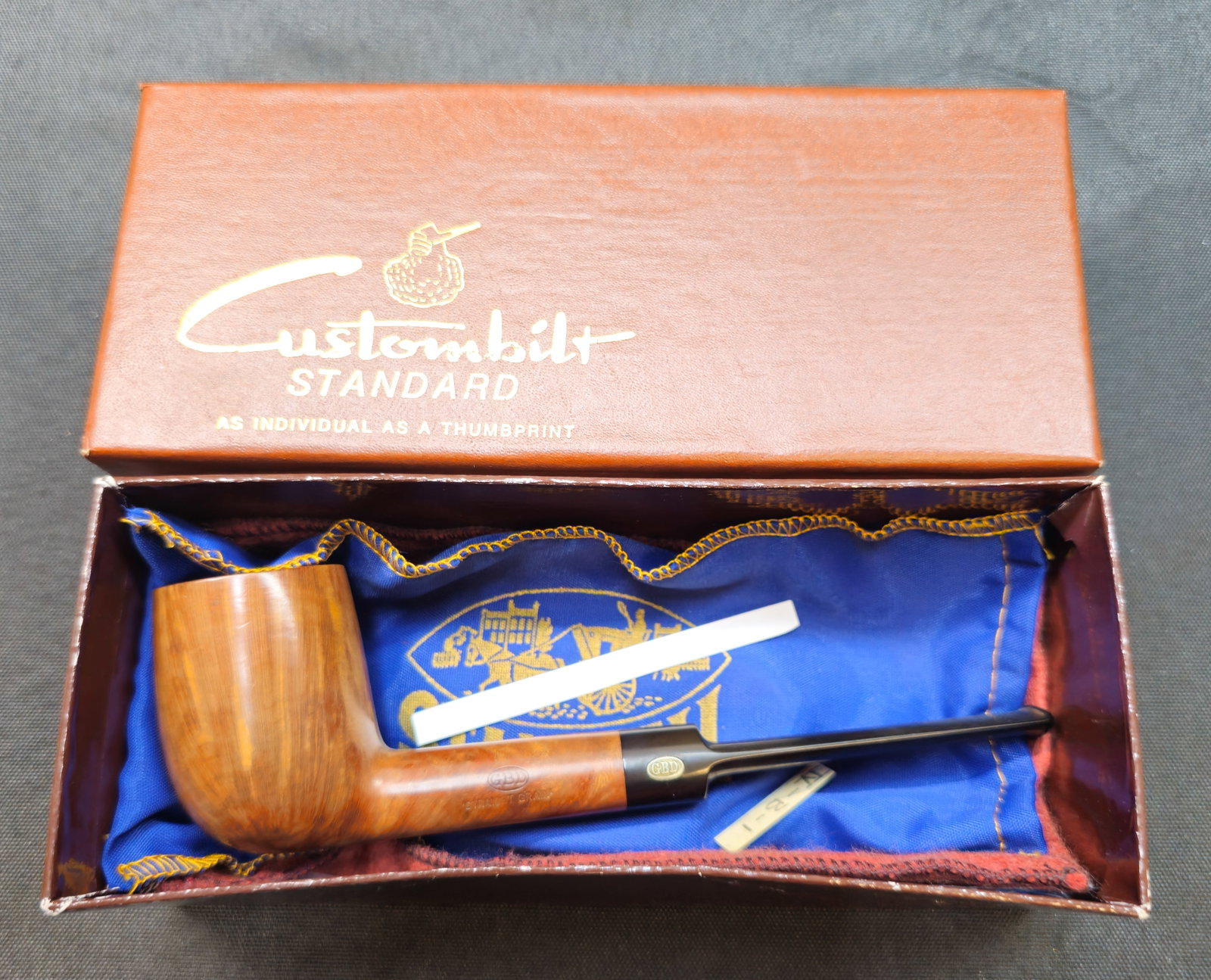 GBD Straight Grain Pipe - 6