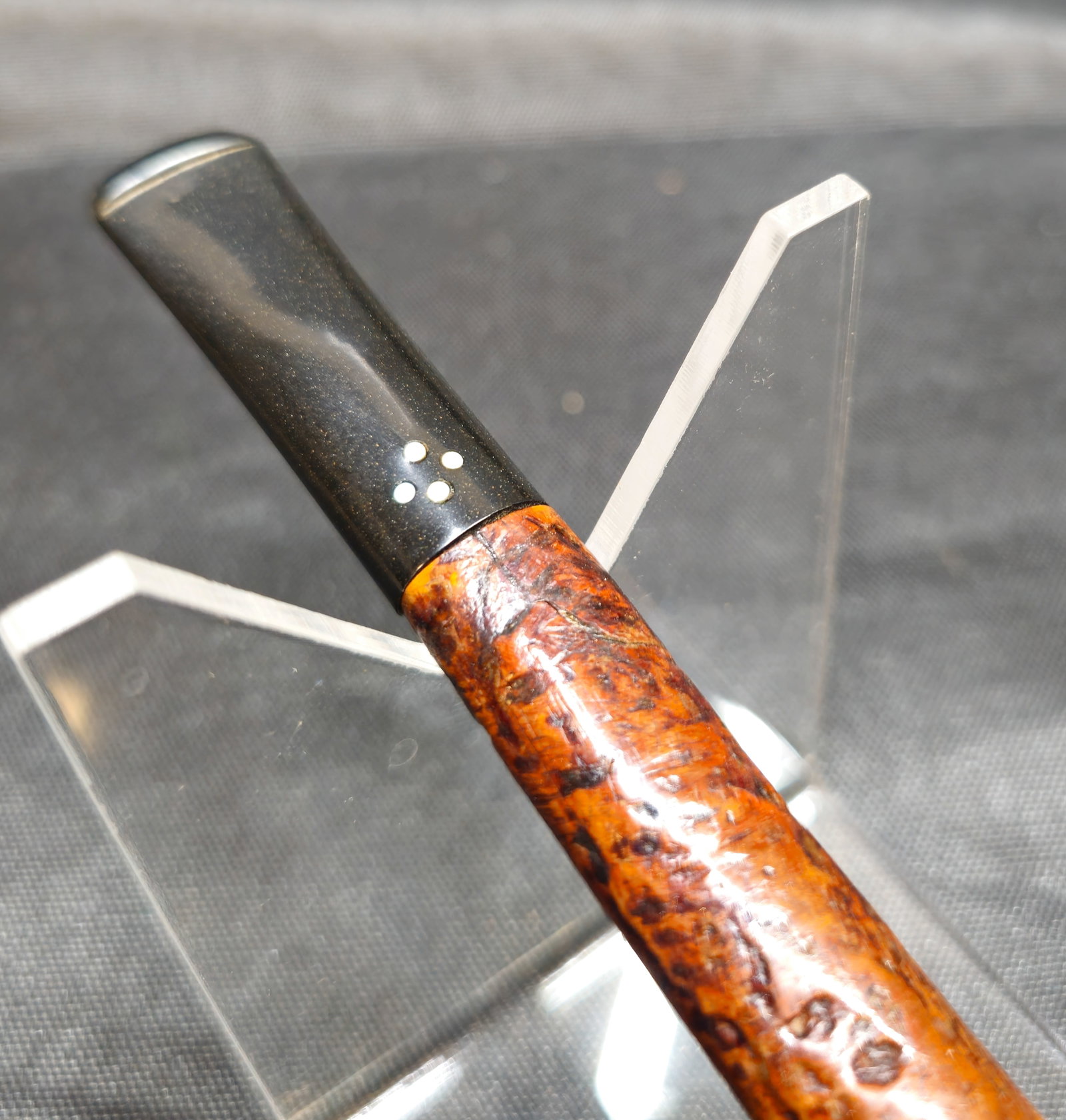 Sasieni Four Dot Ruff Root Pipe - 3