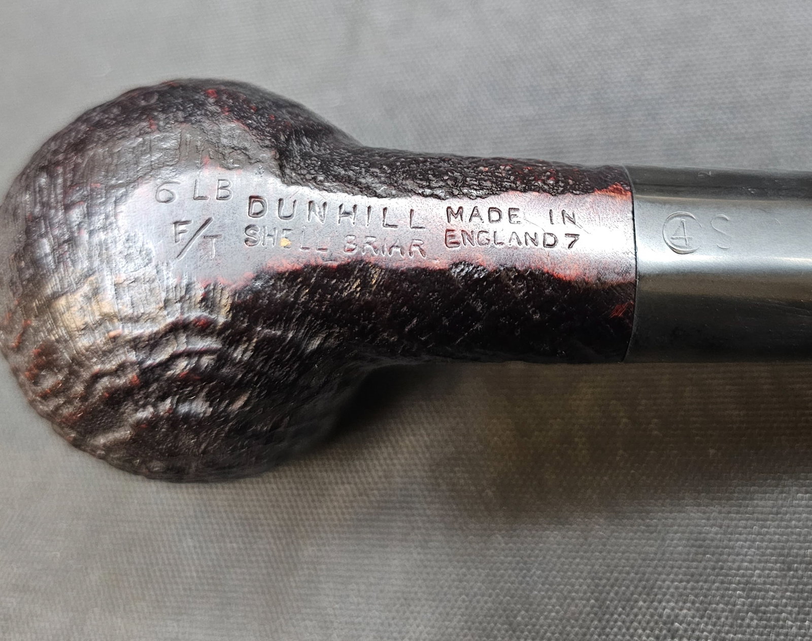 Dunhill Shell Briar LB Pipe - 4