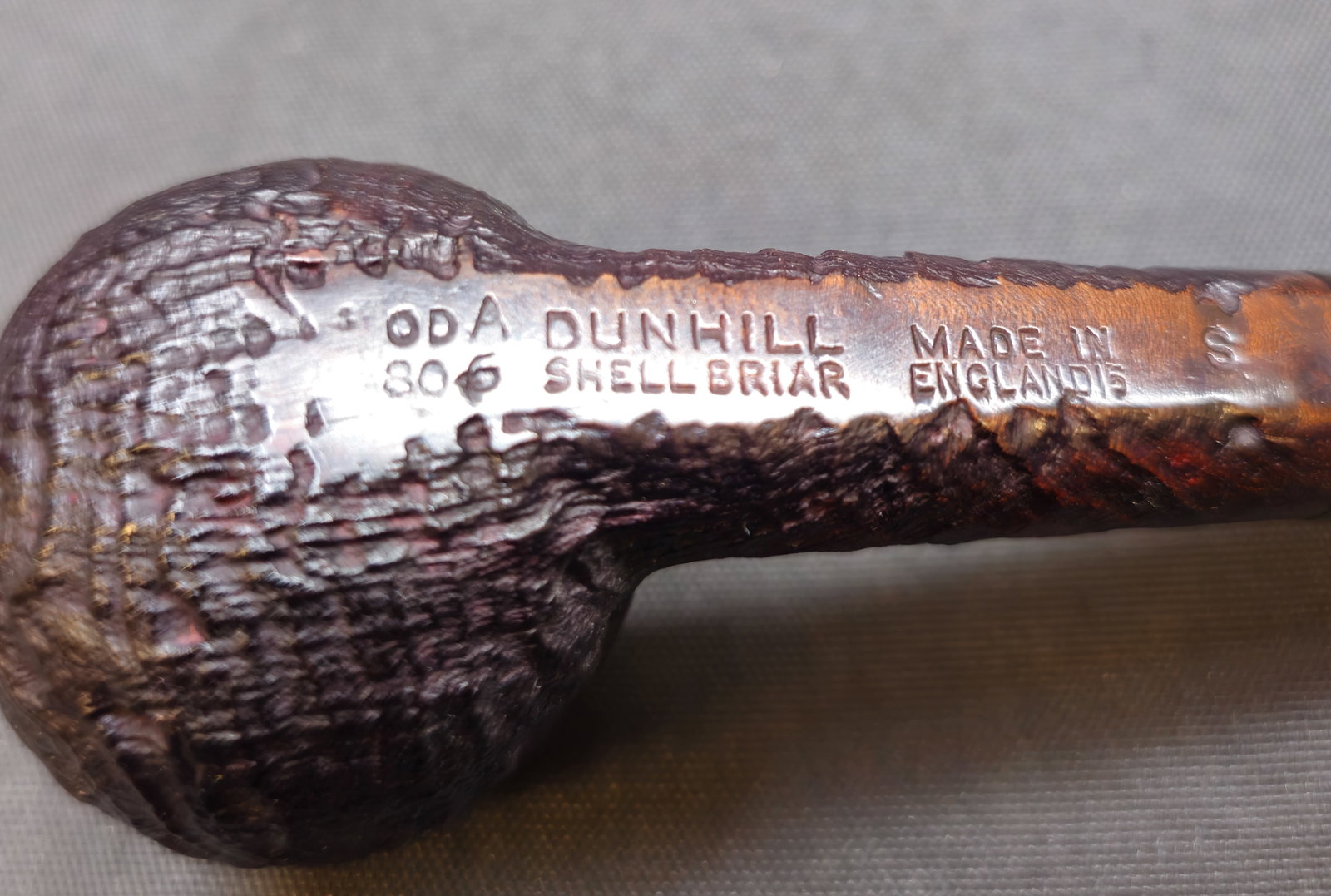 Dunhill Shell Briar ODA 806 Pipe - 4