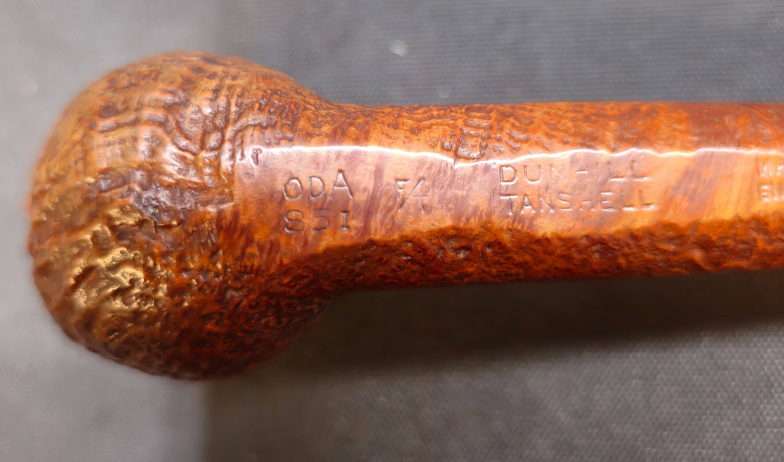 Dunhill ODA 831 Tanshell Pipe - 5