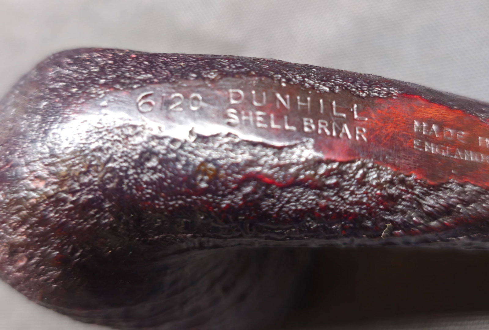 Dunhill Shell Briar 620 Pipe - 7