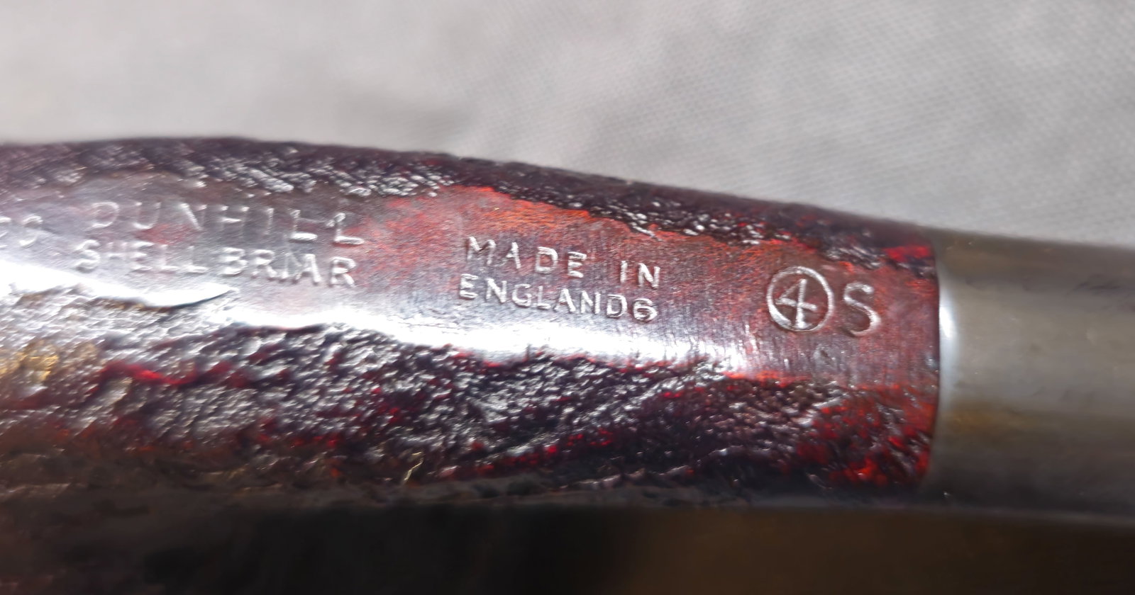 Dunhill Shell Briar 620 Pipe - 8