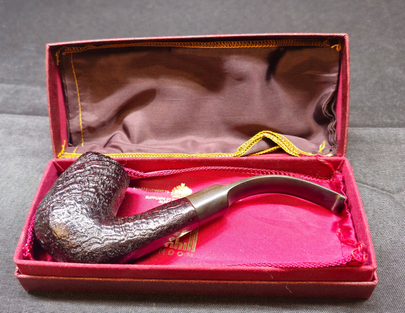Dunhill Shell Briar 620 Pipe - 9
