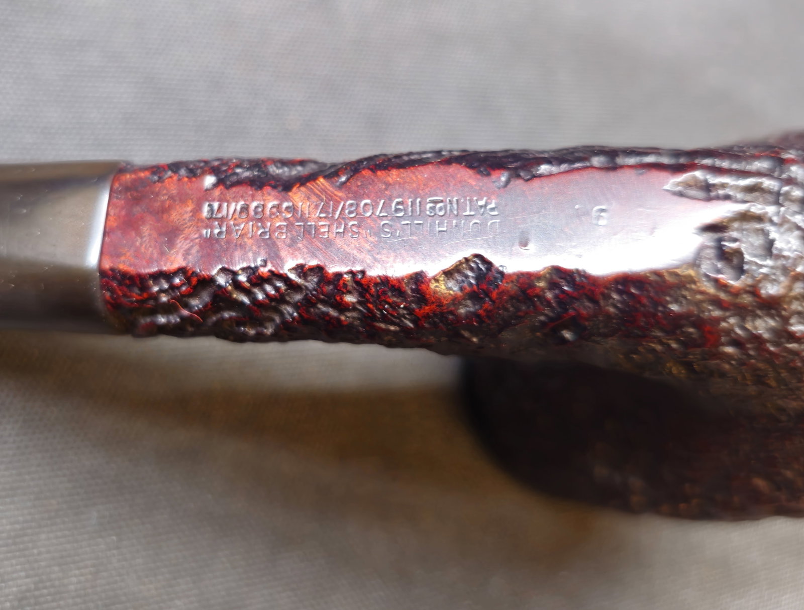 Dunhill Shell Briar 6120 Pipe - 7