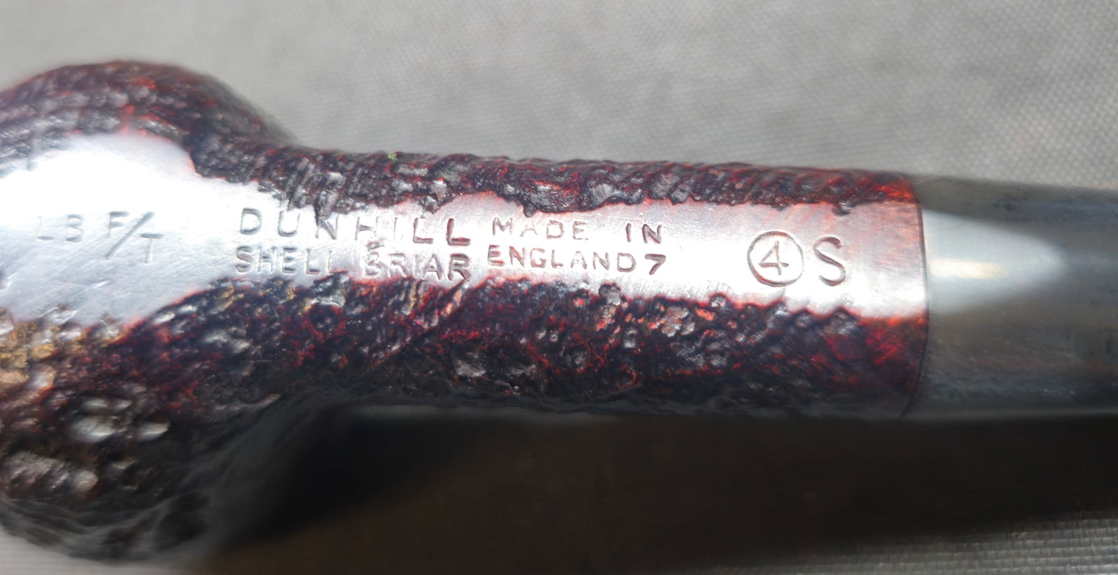 Dunhill Shell Briar LB F/T 4S Pipe - 8