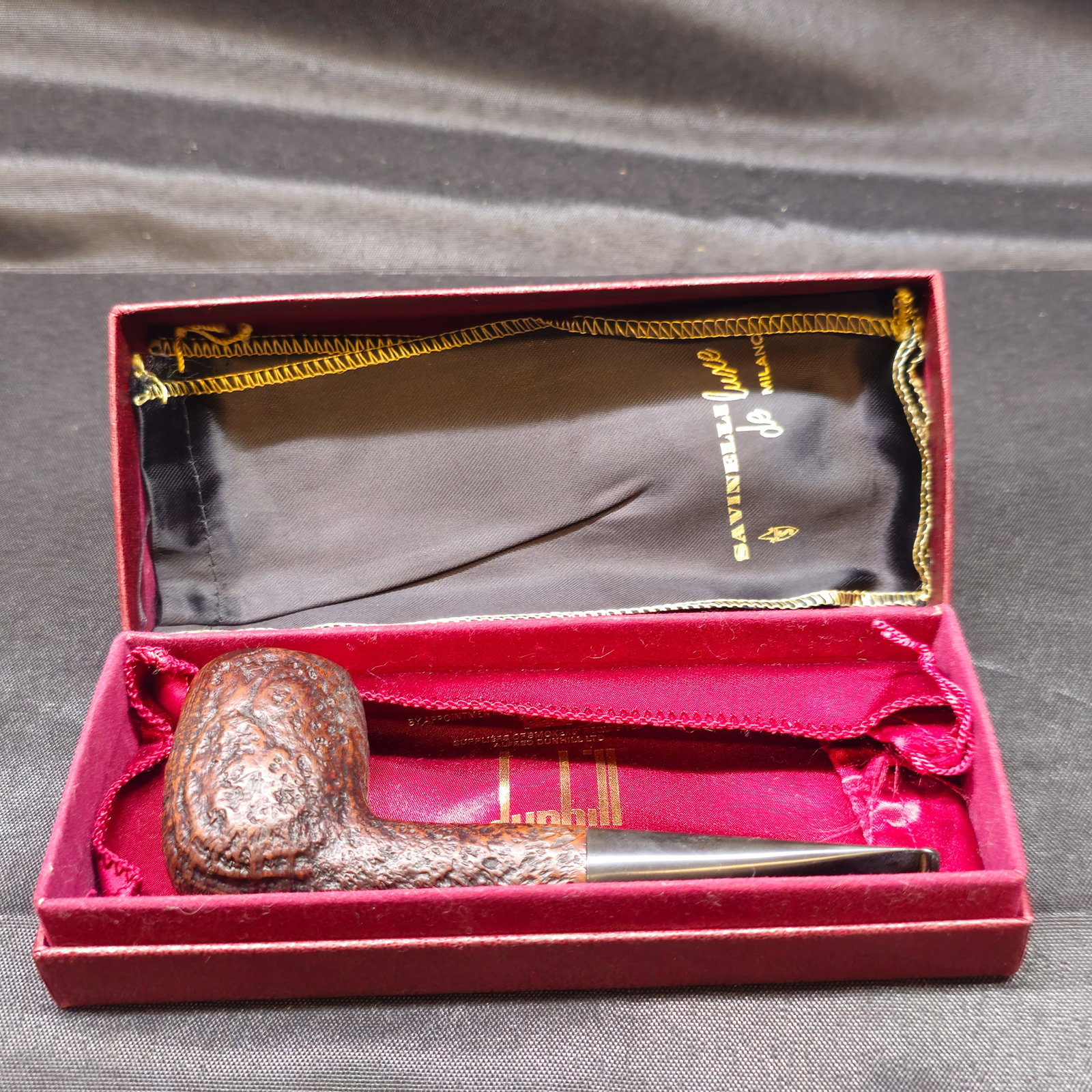 Dunhill Shell Patent Pipe - 9