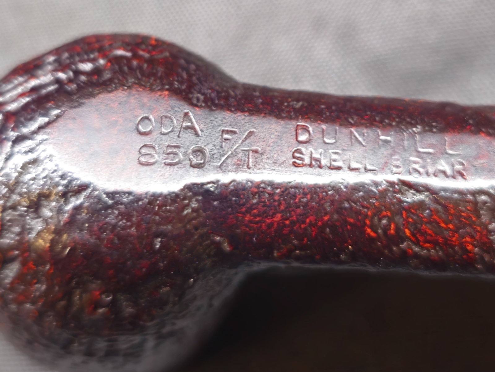 Dunhill Shell Briar ODA 859 Pipe - 8
