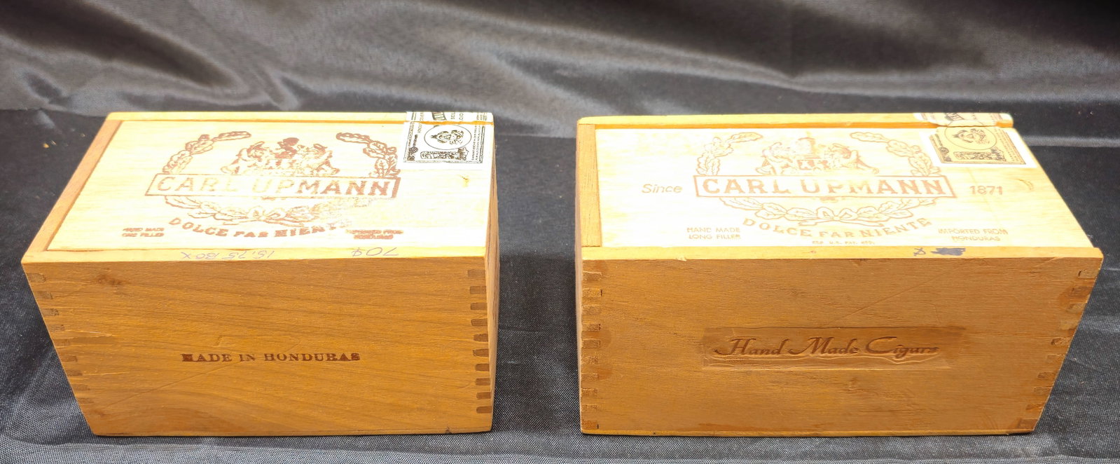 Two Carl Upmann Dolce Far Niente Wooden Cigar Boxes (1 of 8)