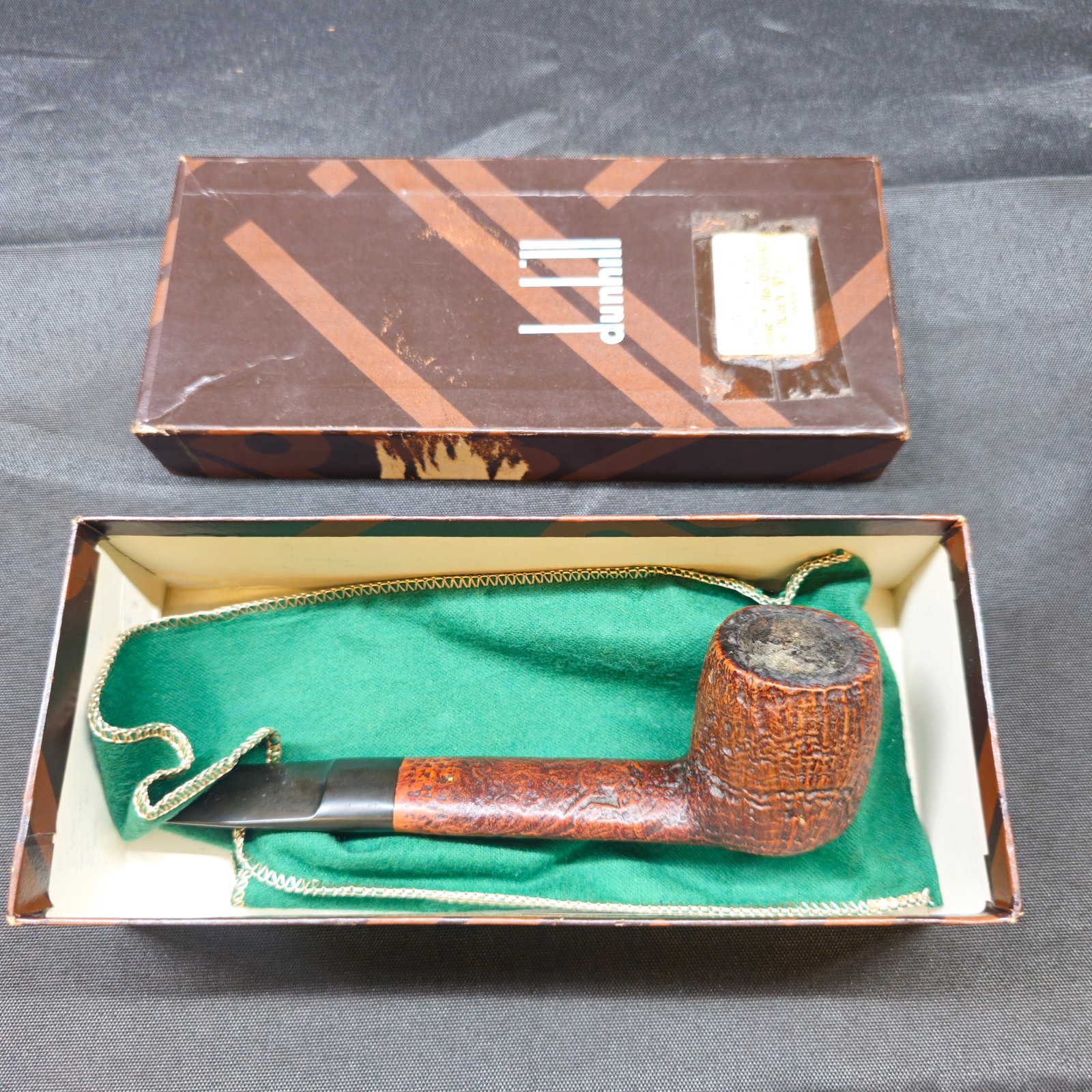 Sasieni Four Dot Ruff Root Pipe - 5