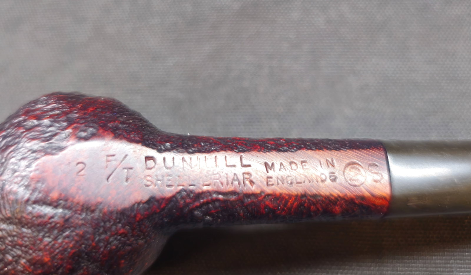 Dunhill Shell Briar 2 F/T Pipe 1968 - 5