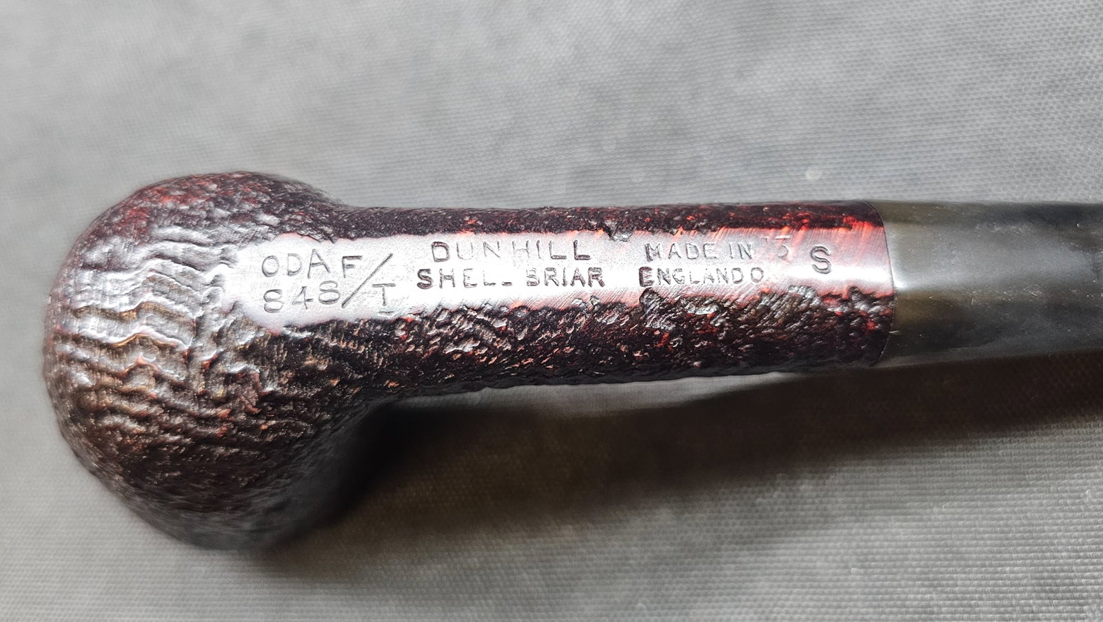 Dunhill ODA 848/T Shell Briar Pipe - 7