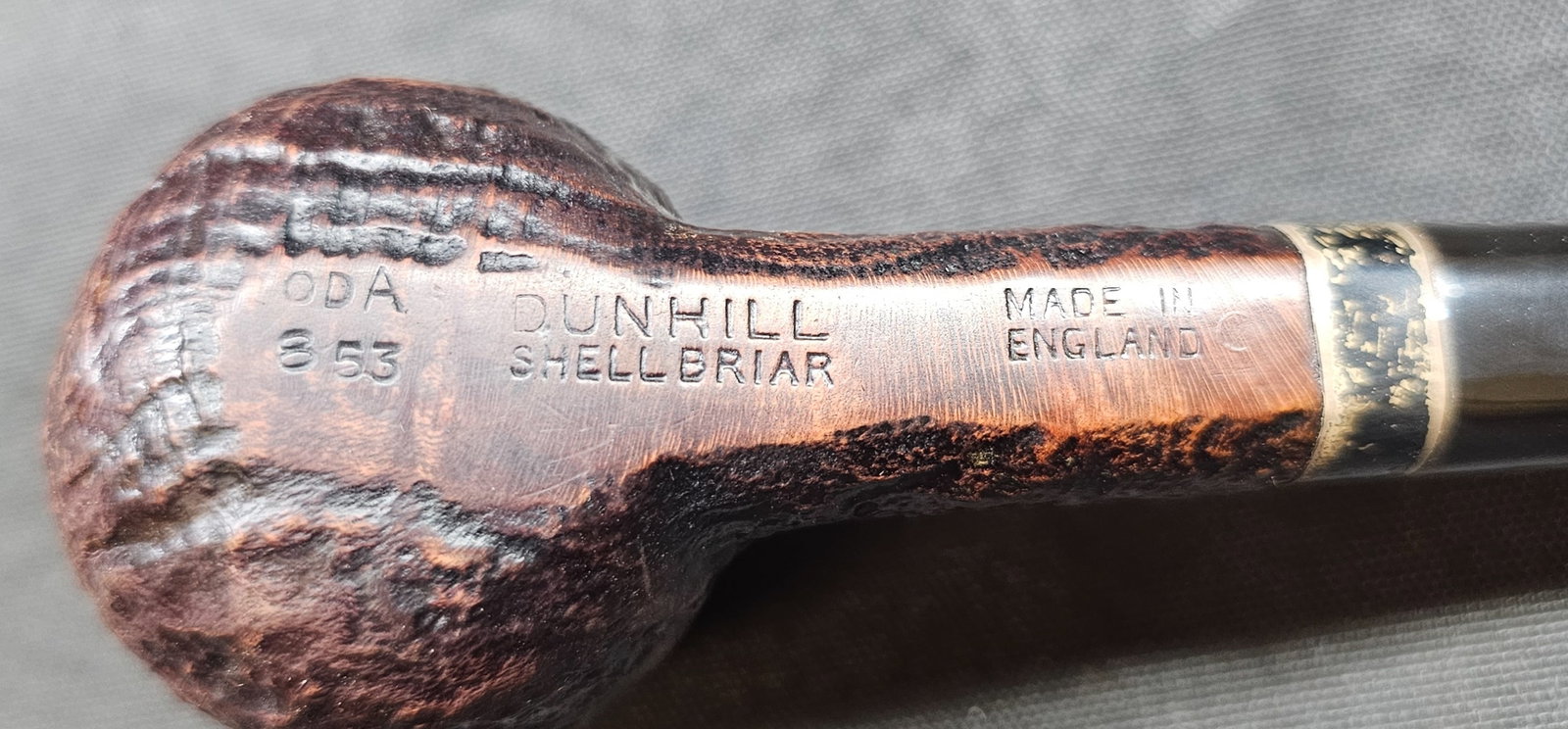 Dunhill ODA 853 Shell Briar Pipe - 5