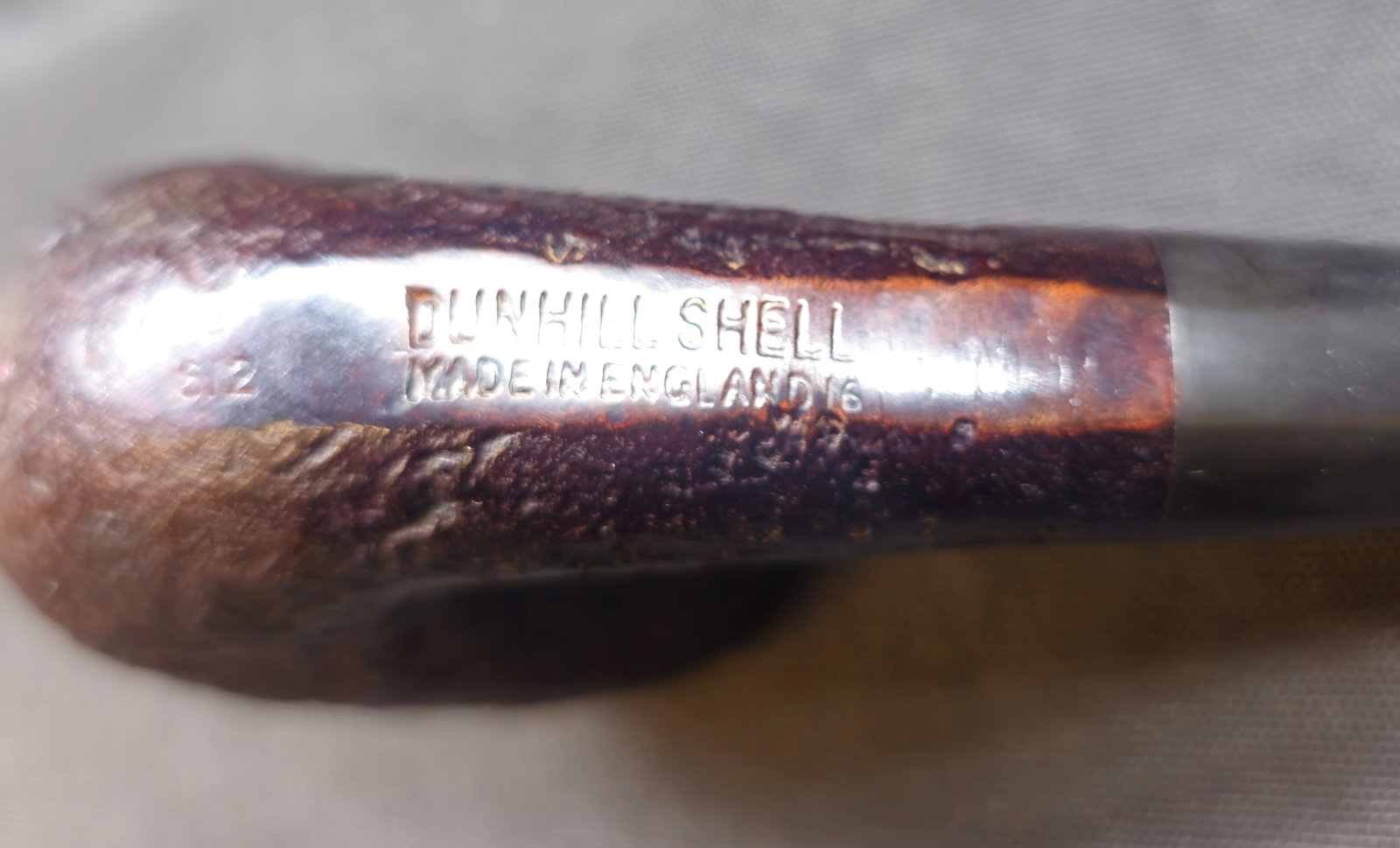 Dunhill Shell Briar 612 Pipe - 7