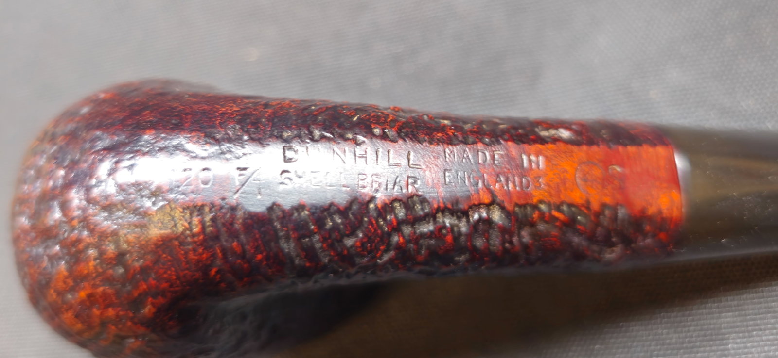 Dunhill Shell Briar 620 Group 4 Pipe - 7