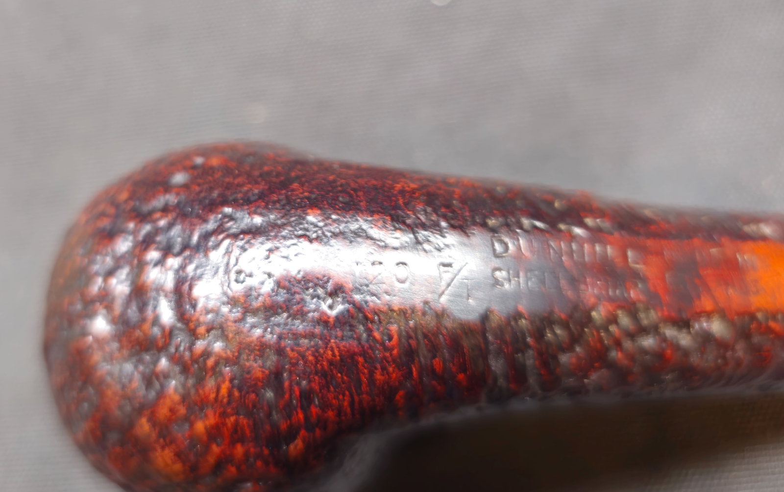 Dunhill Shell Briar 620 Group 4 Pipe - 8