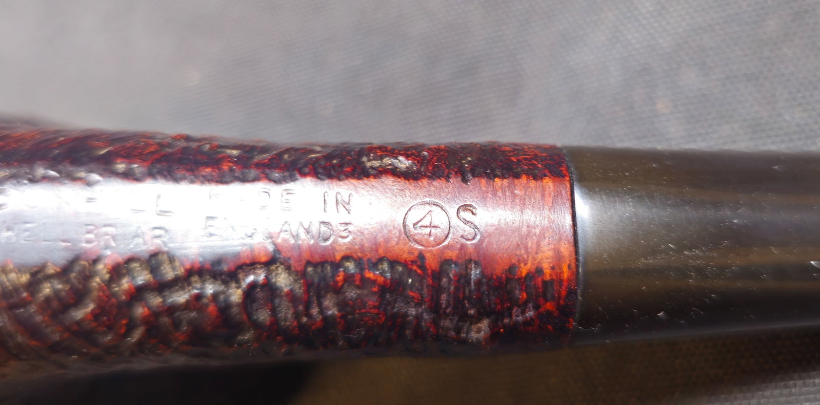 Dunhill Shell Briar 620 Group 4 Pipe - 9