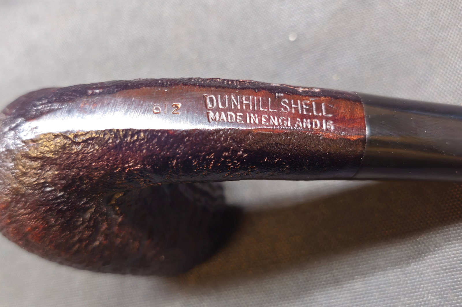 Dunhill Shell Briar 612 Pipe - 7