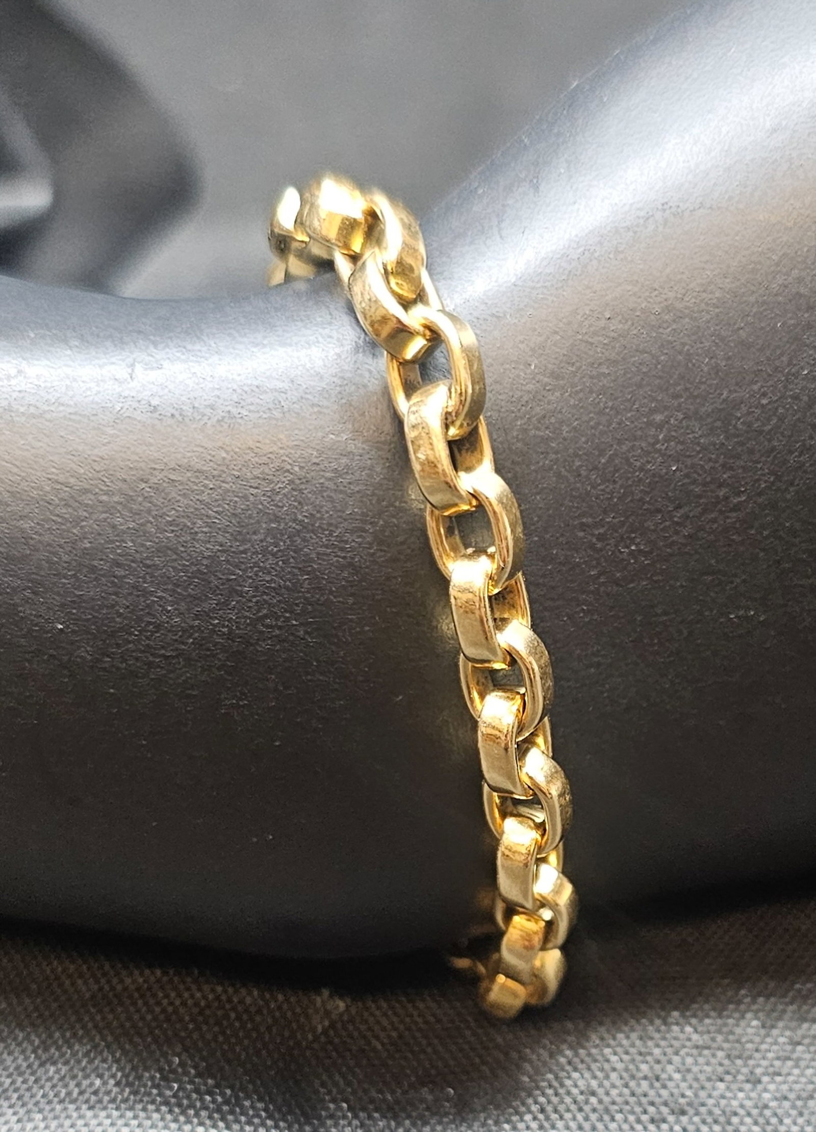 18K Yellow Gold Link Bracelet (1 of 7)