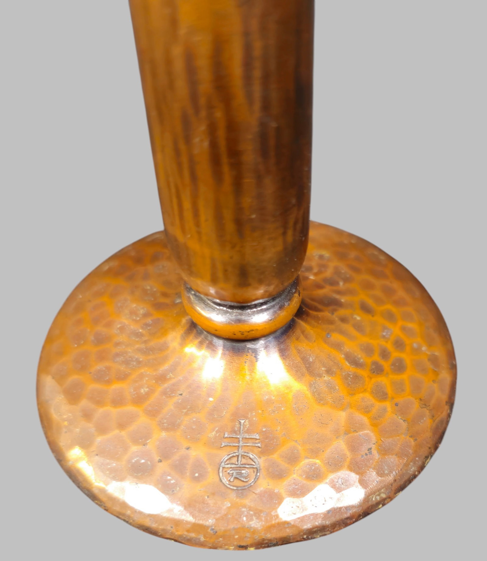 Roycroft Hammered Copper Bud Vase - 2