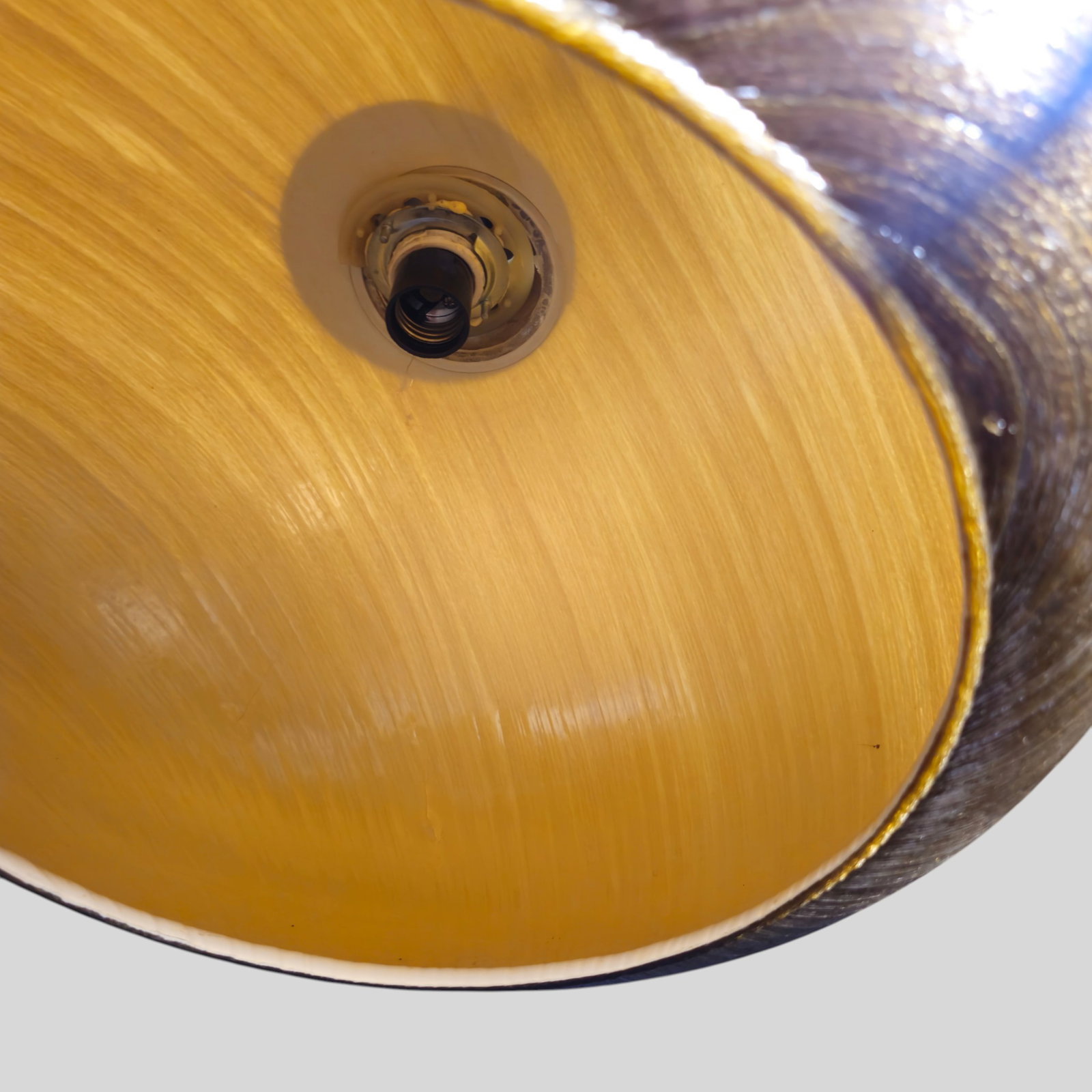 MCM Spun Fiberglass Table Lamp - 6