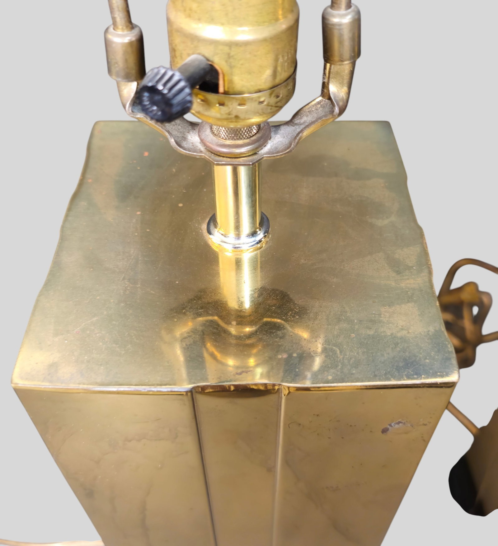 MCM Brass Skyscraper Table Lamps - 3