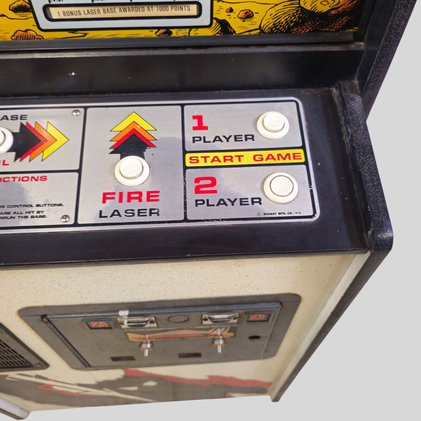 Bally Midway Space Invaders Upright Arcade Game - 4
