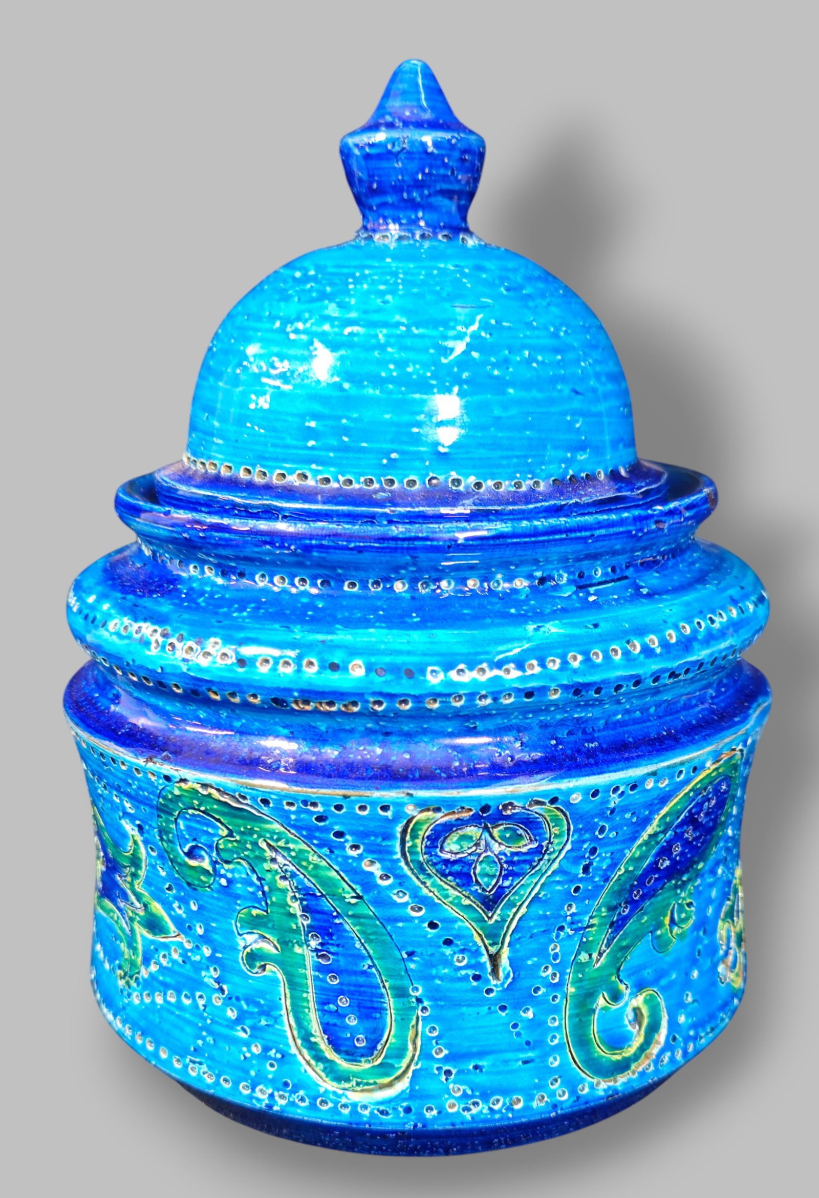 Aldo Londi Bitossi Lidded Jar Liberty Decor (1 of 8)