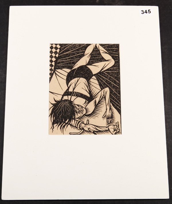 Thom Shaw: Unframed. Ink on Paper. "The Malcolm X Paradox: Poverty's Paradise", 1999.