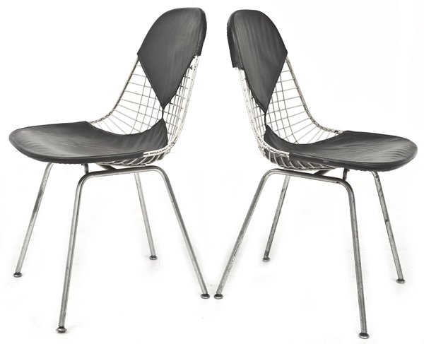 Charles and Ray Eames Early Bikini Pad Chairs (1 of 9)
